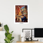 St. Cecilia By Nicolas Poussin Poster (Heimbüro)