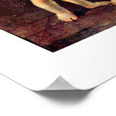 St. Cecilia By Nicolas Poussin Poster (Ecke)