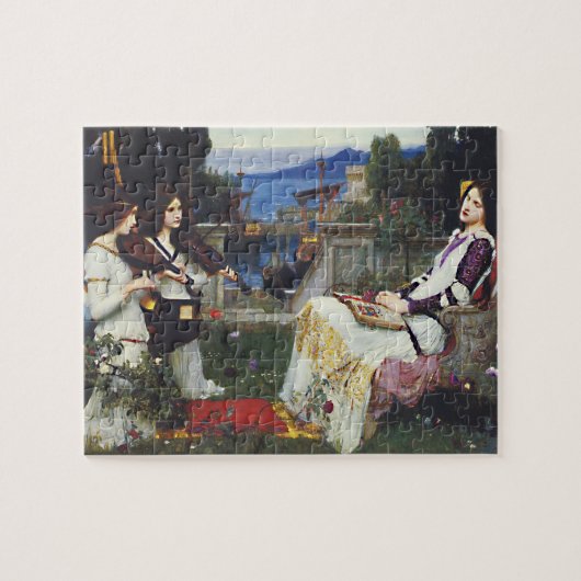 St Cecilia - John William Waterhouse Puzzle (Horizontal)