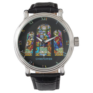 St. Cecilia Legebatterorgel Glass Imitation Armbanduhr