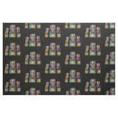 St. Cecilia Legebatterorgel Glass Imitation Stoff (Fat Quarter (45,7 x 55,9 cm))