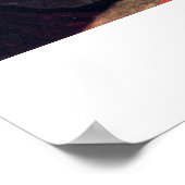 St. Cecilia mit Engel von Vouet Simon Poster (Ecke)