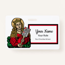 St. Cecilia mit Hymn Board (Nürnberg) Ausweis