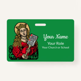 St. Cecilia mit Hymn Board (Nürnberg) Ausweis