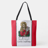 St. Cecilia mit Hymn Board (Nürnberg) Tote Bag Tasche (Vorderseite)