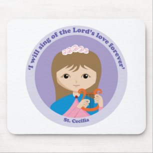 St Cecilia Mousepad