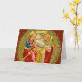 St. Cecilia of Rome (SNV 36) Blank Grußkarte Karte (Gelbe Blume)