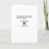 St. Cecilia of Rome (SNV 36) Blank Grußkarte Karte (Rückseite)