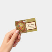 St. Cecilia of Rome (SNV 36, Style 1) Abzeichen Ausweis (Handheld)