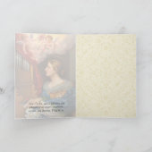 St. Cecilia Patroness of Musicians Karte (Innenseite)