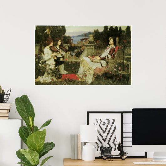 St. Cecilia Poster (Heimbüro)