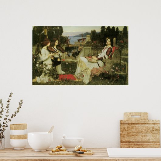 St. Cecilia Poster (Küche)