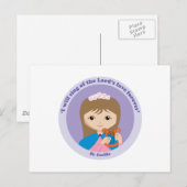 St. Cecilia Postkarte (Vorne/Hinten)