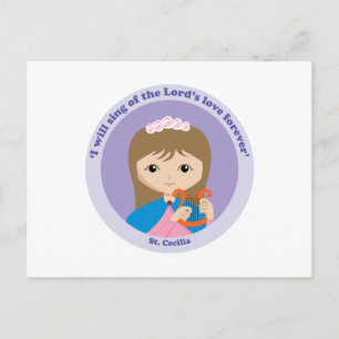 St. Cecilia Postkarte