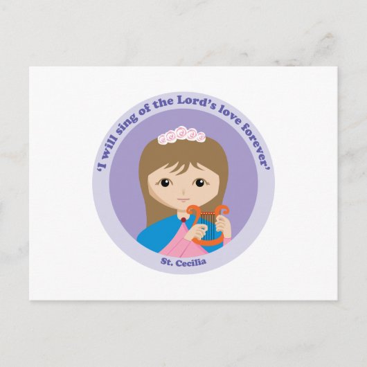 St. Cecilia Postkarte (Vorderseite)