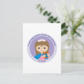 St. Cecilia Postkarte (Stehend Vorderseite)