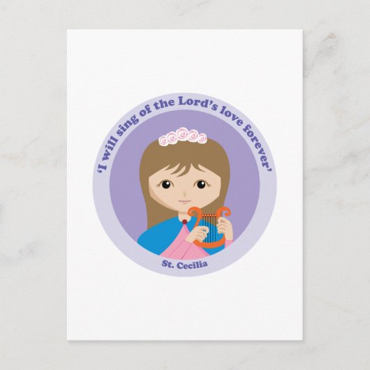 St. Cecilia Postkarte (Vorderseite)