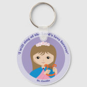 St. Cecilia Schlüsselanhänger (Vorderseite)