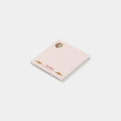 St. Cecilia von Rom (BK 003) 3"x3" Post-it Klebezettel (angewinkelt)