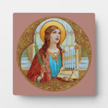 St. Cecilia von Rom (BK 003) 5,25"x5,25" Platz