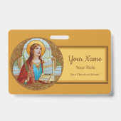 St. Cecilia von Rom (BK 003) Ausweis (Rückseite)