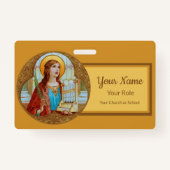 St. Cecilia von Rom (BK 003) Ausweis (Rückseite)