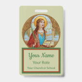 St. Cecilia von Rom (BK 003) Ausweis (Rückseite)