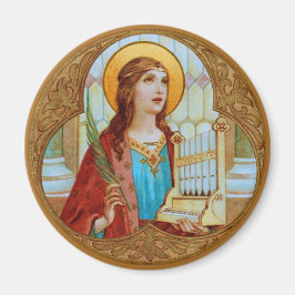 St. Cecilia von Rom (BK 003) Magnet
