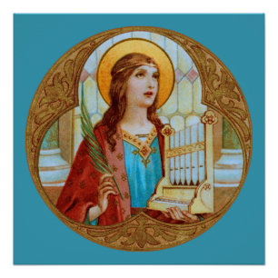St. Cecilia von Rom (BK 003) Poster