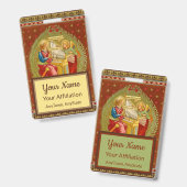 St. Cecilia von Rom (SNV 36, Stil 3) Ausweis (Vorder- & Rückseite)