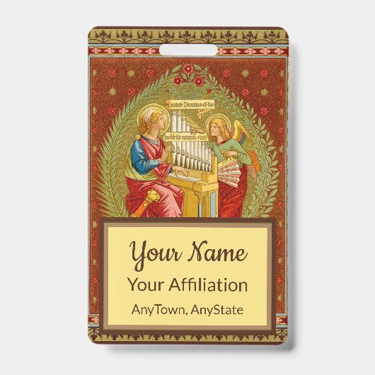 St. Cecilia von Rom (SNV 36, Stil 3) Ausweis (Vorderseite)