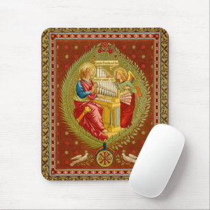 St. Cecilia von Rom (SNV 36) Vertikal Mousepad