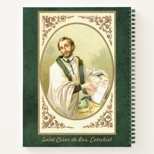 St. César de Bus (SLE 001) Notebook Notizblock (Rückseite)