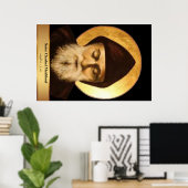 St. Charbel 36.00" x 23.99" Kirchenplakat Poster (Heimbüro)