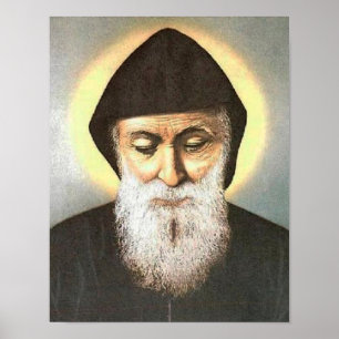 St. Charbel Makhlouf Poster
