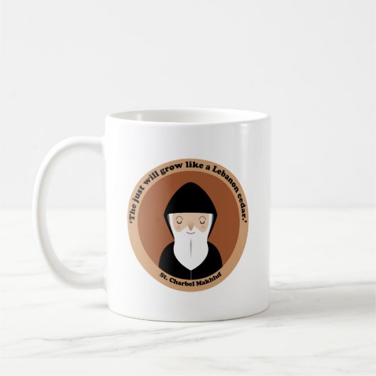 St. Charbel Makhluf Kaffeetasse (Links)