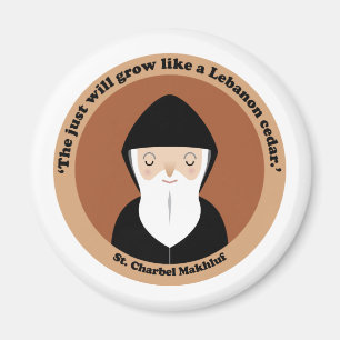 St. Charbel Makhluf Magnet