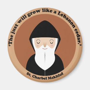 St. Charbel Makhluf Magnet