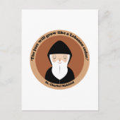 St. Charbel Makhluf Postkarte (Vorderseite)