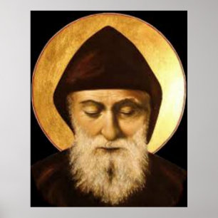 St. Charbel (Sharbel) Makhlouf Maronit Poster