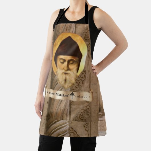 St. Charbel (Sharbel) Makhlouf Schürze (InSitu)