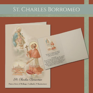 St Charles Borromeo Karte