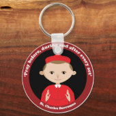 St. Charles Borromeo Schlüsselanhänger (Vorderseite)