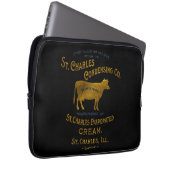 St Charles Illinois DAIRY COW MILK CREAM 1899 Laptopschutzhülle (Vorne Rechts)