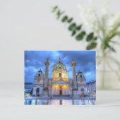 St.-Charles-Kirche in Wien, Österreich Postkarte (Stehend Vorderseite)