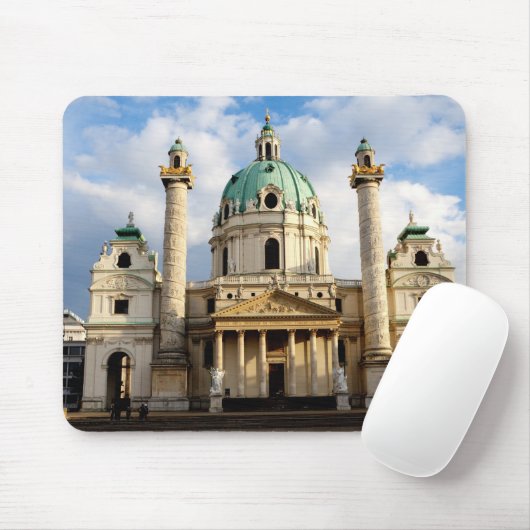 St.-Charles-Kirche Mousepad (Mit Mouse)