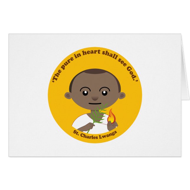 St. Charles Lwanga (Vorderseite (Horizontal))