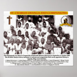 ST CHARLES LWANGA UND FREUNDE POSTER
