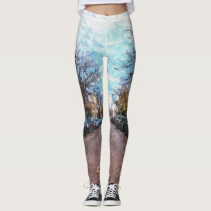 St Charles Main St Painterly Leggings