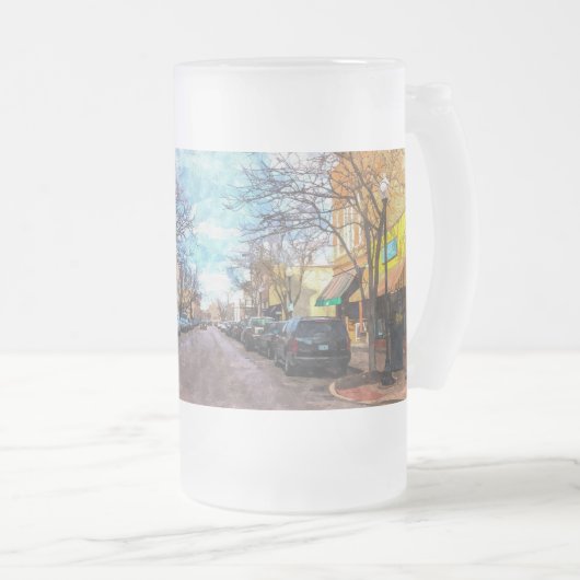 St Charles Main St Painterly Mattierte Tasse (VorderseiteRechts)